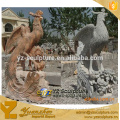 beautiful hand carved stone animal statue of birds sitting
